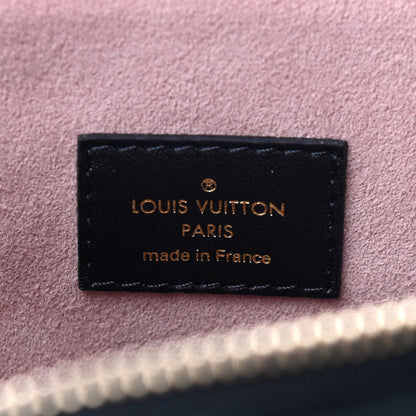 Louis Vuitton Lambskin Embossed Monogram Coussin PM Black 6 of 8