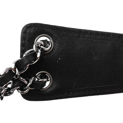 Chanel Calfskin Diamond Stitch Accordion Flap Black 13 of 13