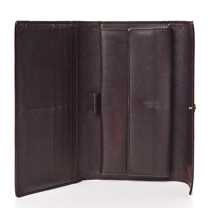 Louis Vuitton Vernis Porte Tresor International Wallet Amarante 6 of 9