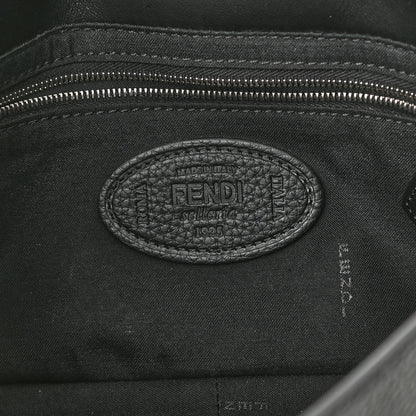 Fendi Cuoio Romano Selleria Belt Baguette Bag Black 6 of 9