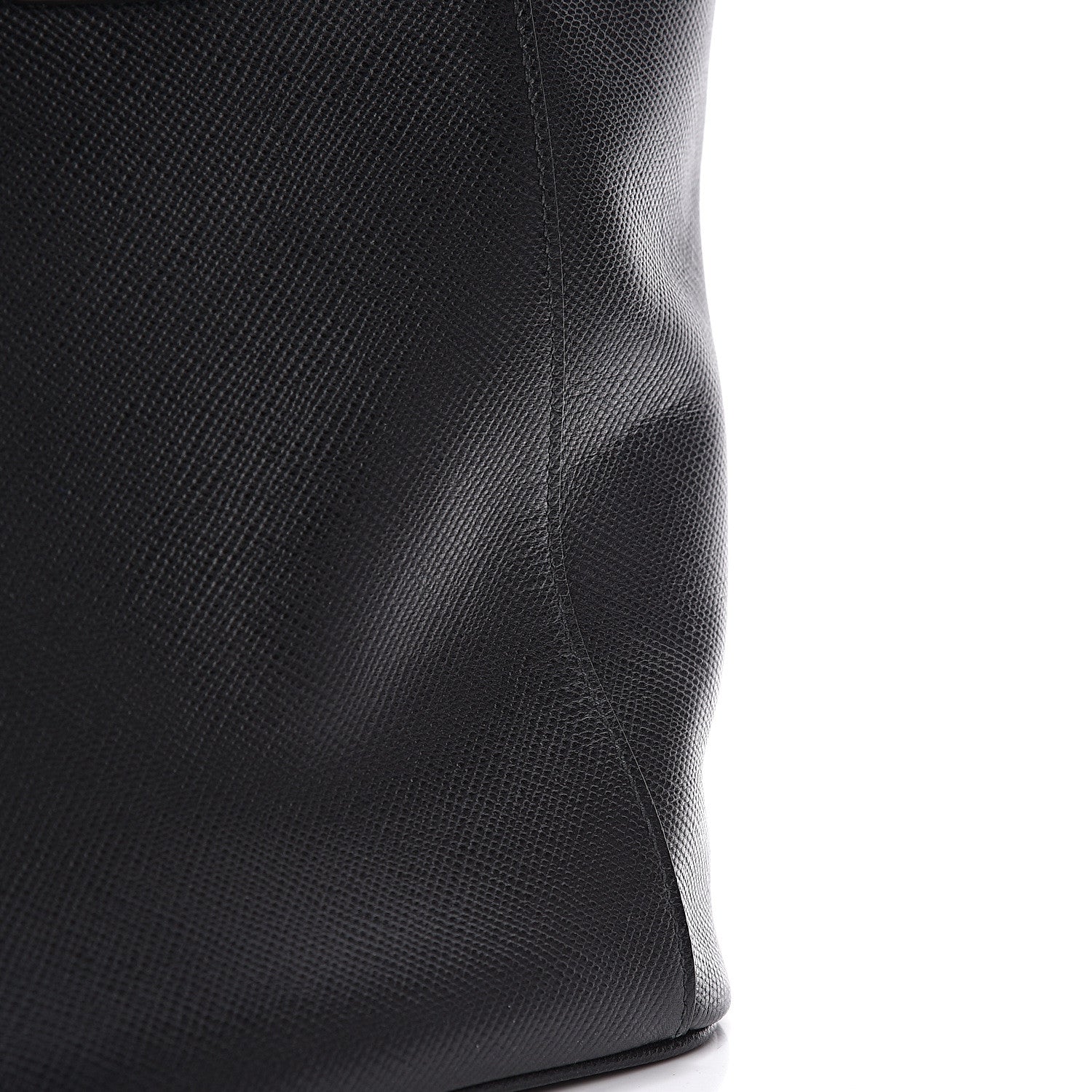 Prada Saffiano Cuir Front Pocket Tote Black 14 of 20