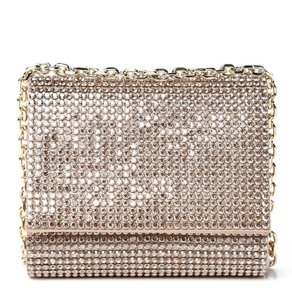 Judith Leiber Swarovski Crystal Micro Fizzy Clutch Prosecco 1 of 11