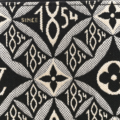Louis Vuitton Jacquard Since 1854 Zippy Coin Purse Grey 7 of 9