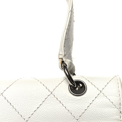 Chanel Caviar Quilted Envelope Flap White 13 of 13