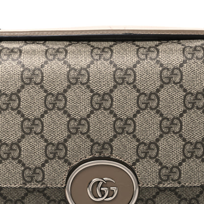 Gucci GG Supreme Monogram Petite GG Top Handle Shoulder Bag Beige Ebony 8 of 10