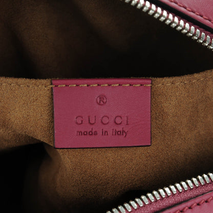 Gucci GG Supreme Monogram Blooms Mini Chain Shoulder Bag Beige Multicolor Dry Rose 6 of 7