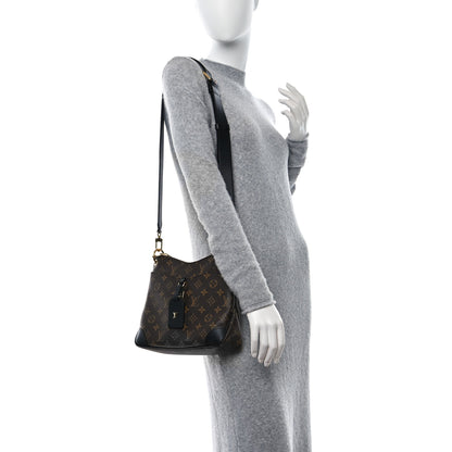 Louis Vuitton LOUIS VUITTON Monogram Odeon MM Black 2 of 9