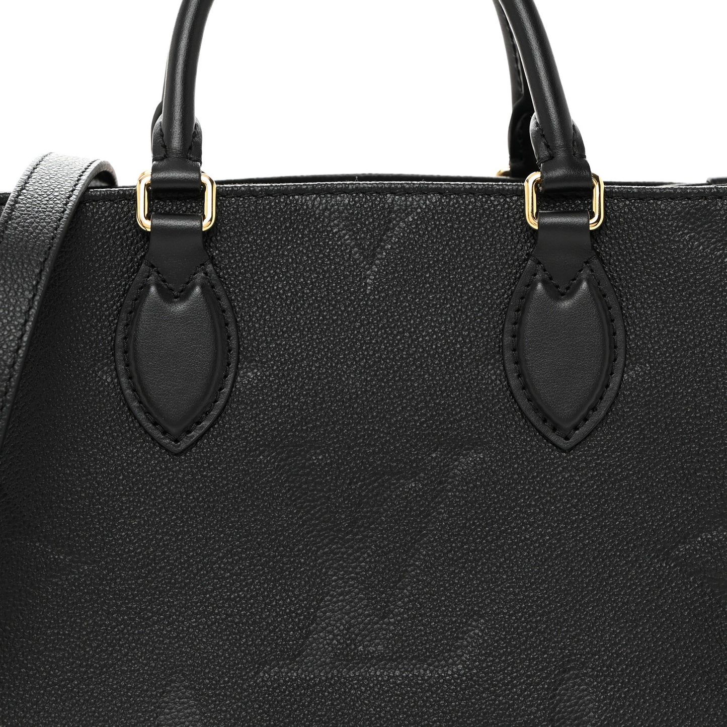 LOUIS VUITTON Empreinte Monogram Giant Onthego PM Black