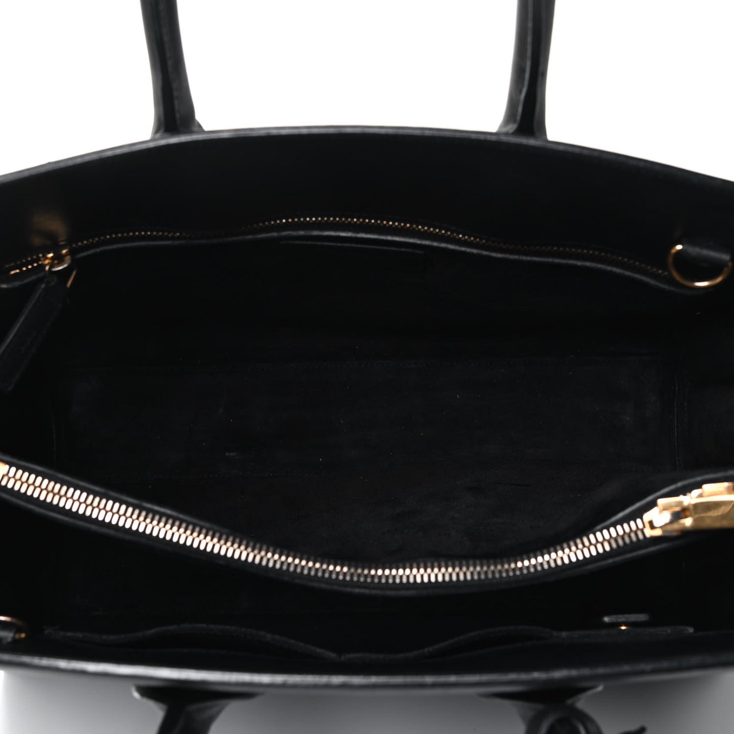 Calfskin Small Sac De Jour Black