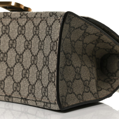Balenciaga X GUCCI GG Supreme Monogram Small Hourglass Top Handle Bag Beige Ebony 10 of 13