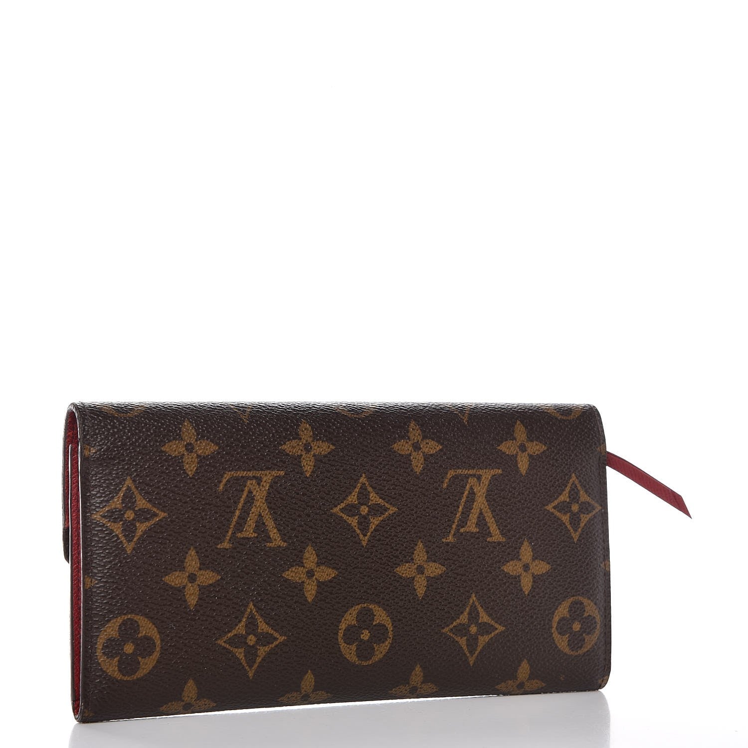 Louis Vuitton Monogram Emilie Wallet Red 3 of 13