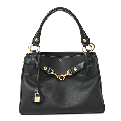 Celine Supple Calfskin Medium Annabel Black 1 of 9