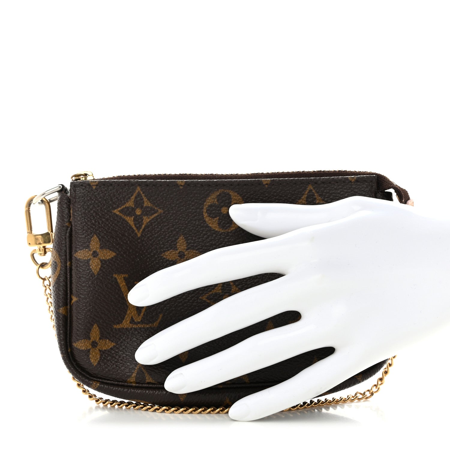 Louis Vuitton Monogram Mini Pochette Accessories 2 of 7