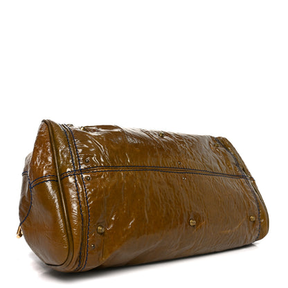 Chloe Crinkled Patent Medium Paddington Satchel 4 of 11