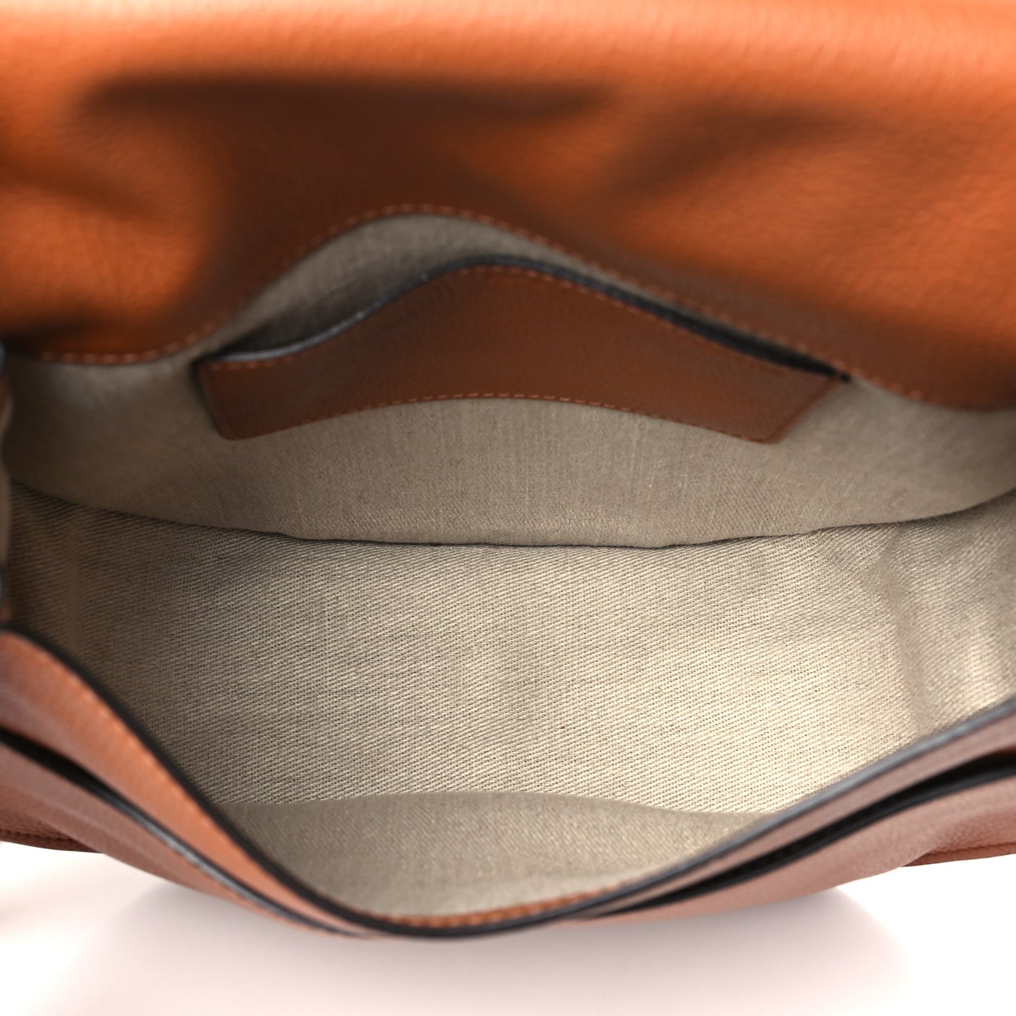 Calfskin Medium Marcie Round Crossbody Bag Tan