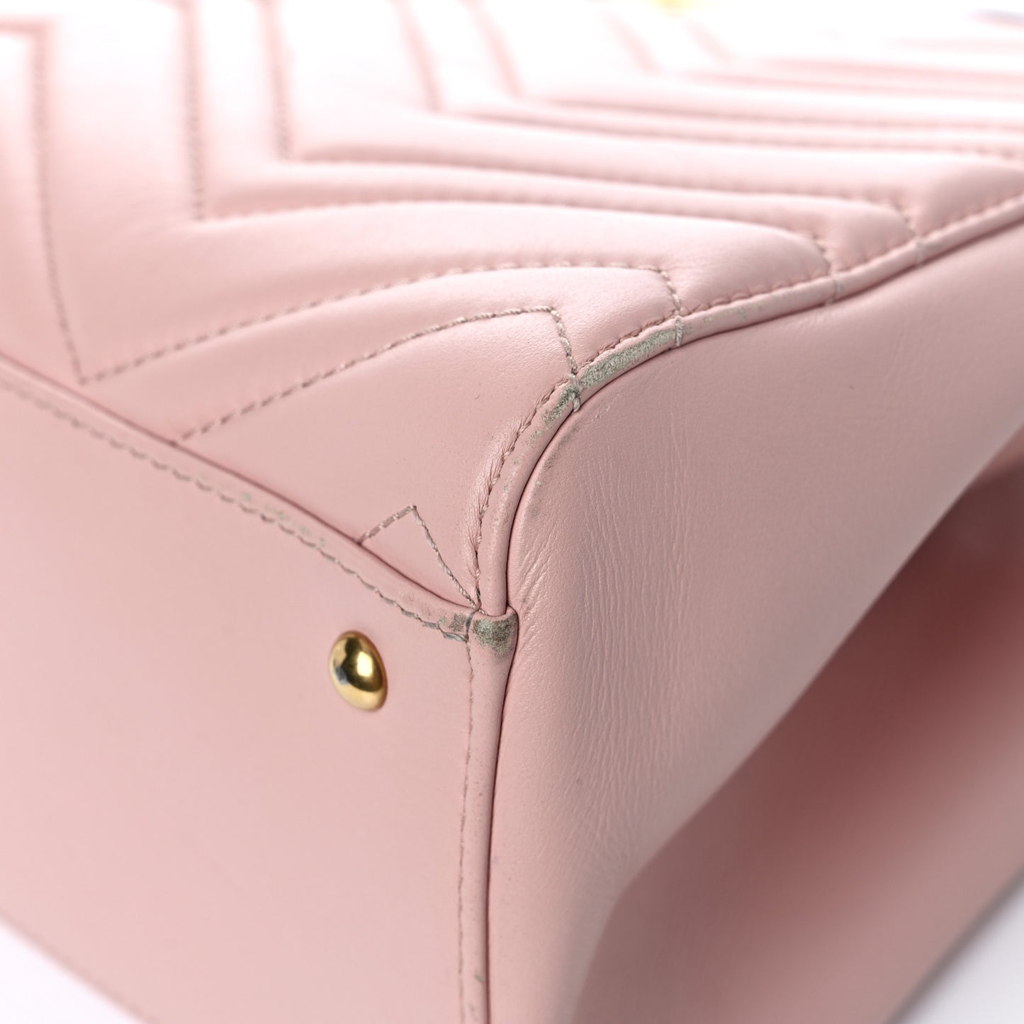 Calfskin Matelasse Small GG Marmont Tote Perfect Pink