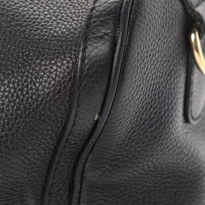Gucci Calfskin Vintage Web Medium Boston Black 17 of 17