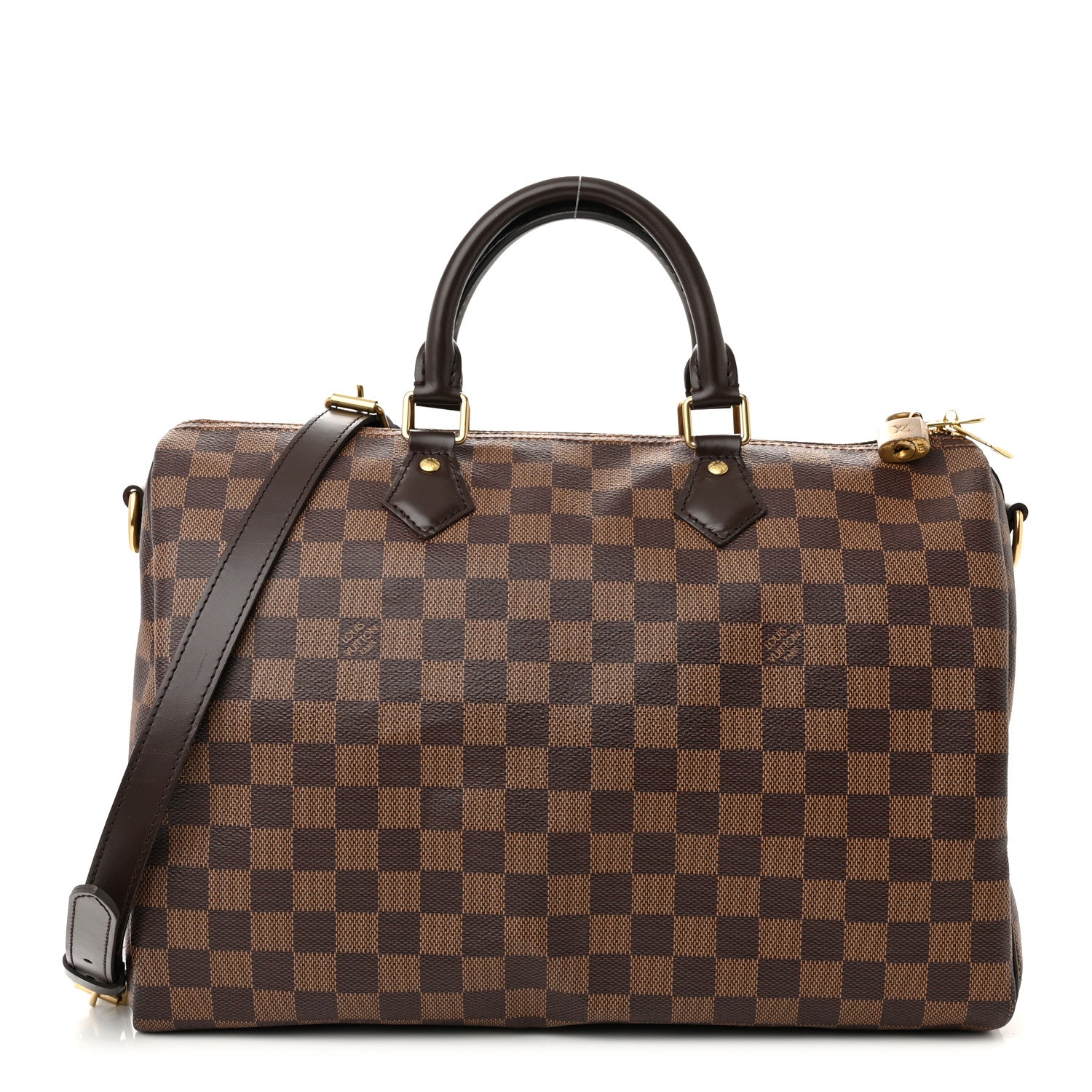 Louis Vuitton Damier Ebene Speedy Bandouliere 35 1 of 10