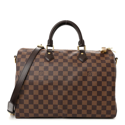 Louis Vuitton Damier Ebene Speedy Bandouliere 35 1 of 10