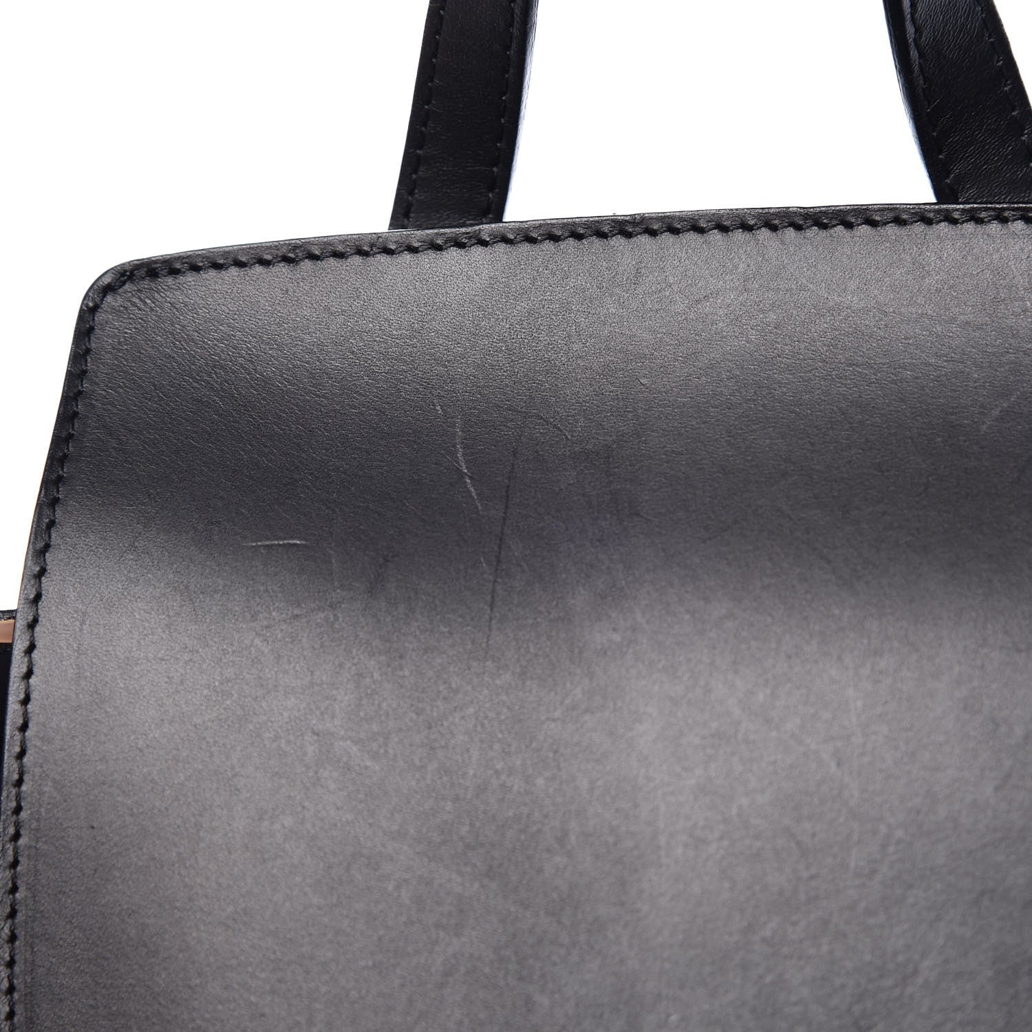 Mansur Gavriel Vegetable Tanned Calfskin Mini Backpack Black Ballerina 8 of 9