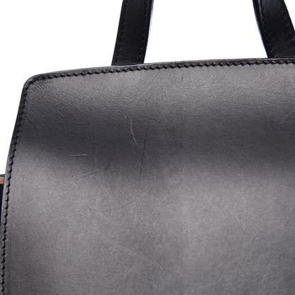 Mansur Gavriel Vegetable Tanned Calfskin Mini Backpack Black Ballerina 8 of 9