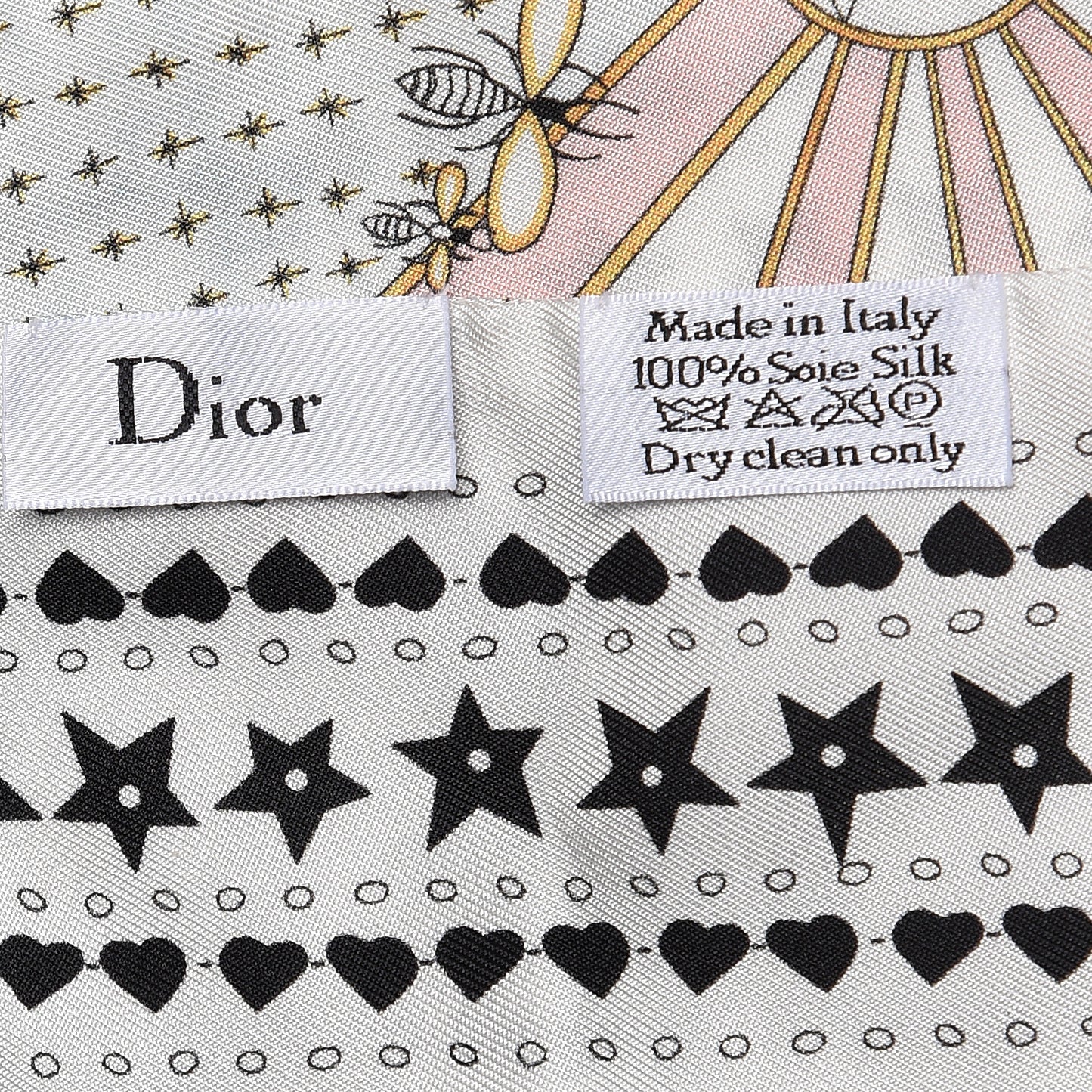 Silk High Priestess Tarot Mitzah Scarf Off White