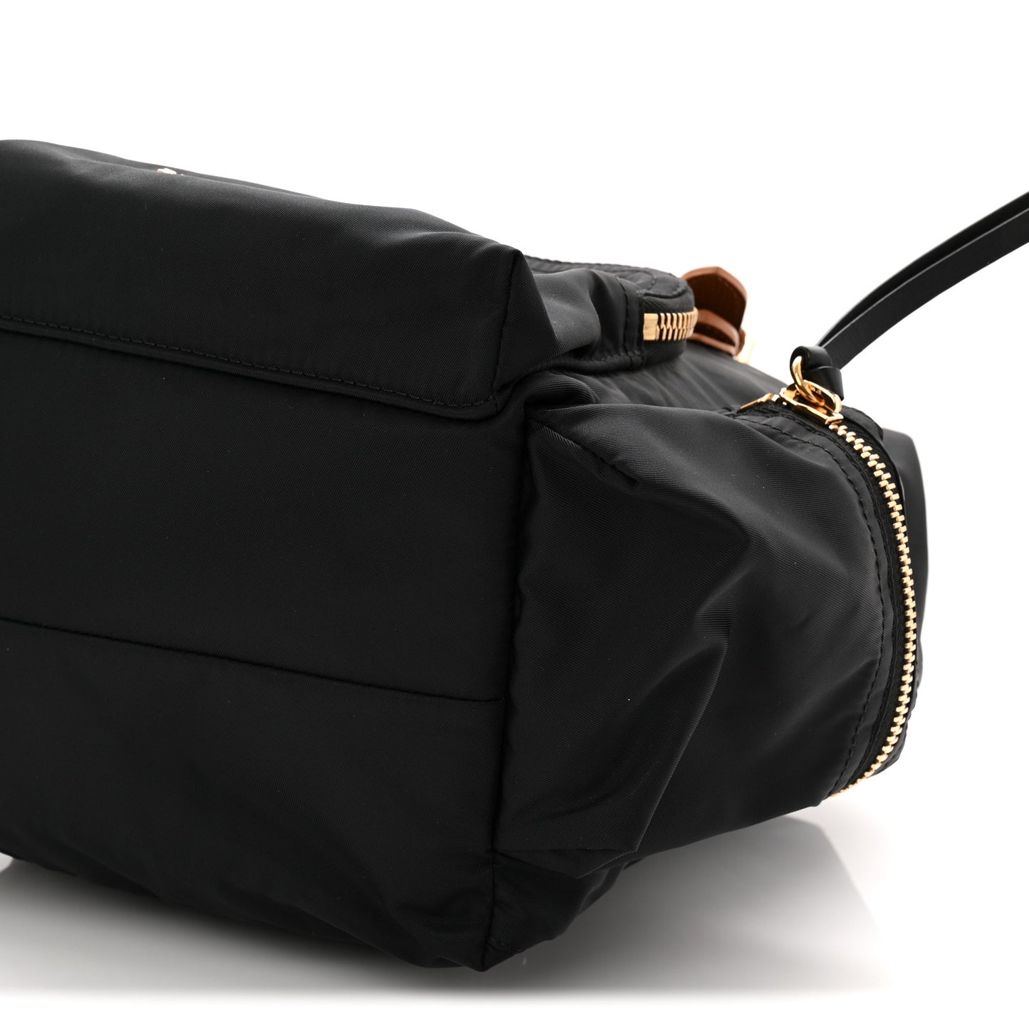 Nylon Medium Rucksack Backpack Black