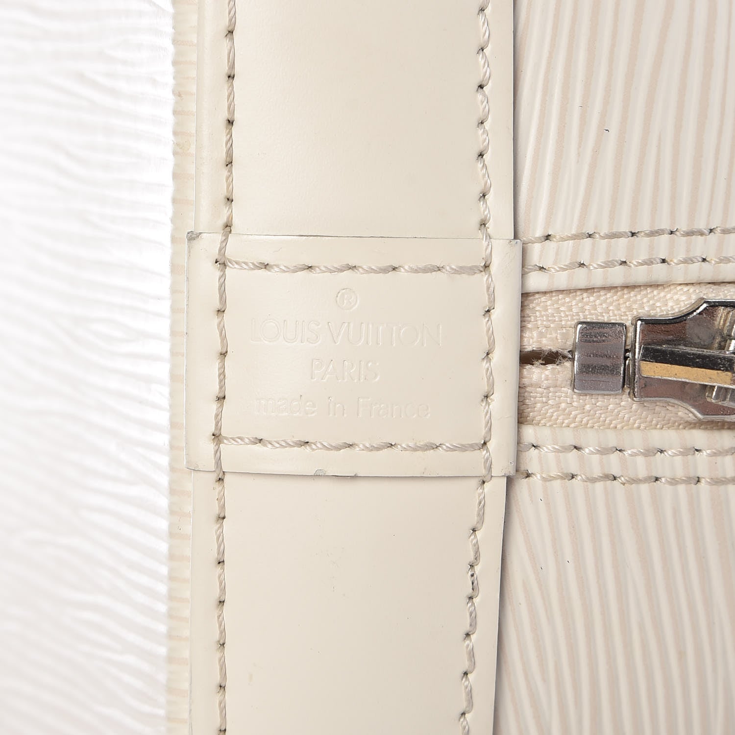 Louis Vuitton Epi Alma PM Ivory 10 of 14