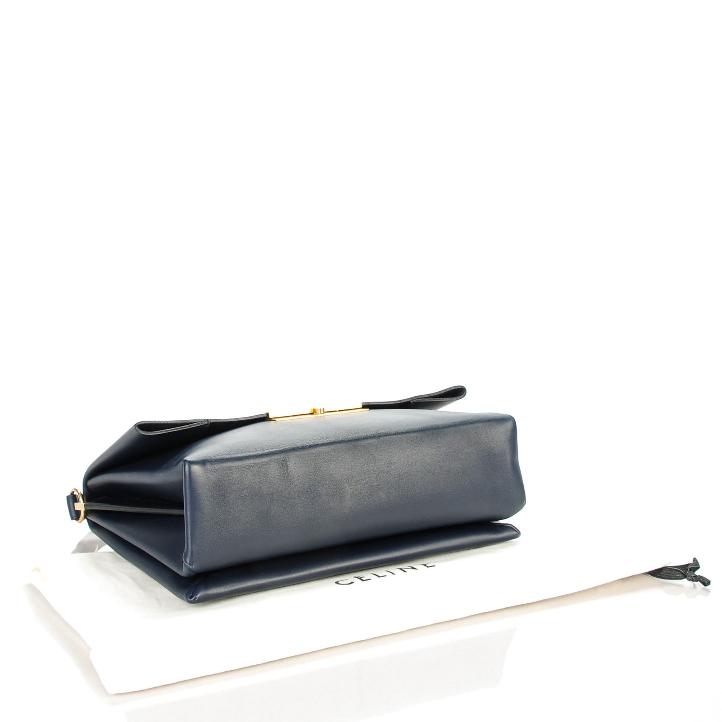 Calfskin Blade Flap Navy