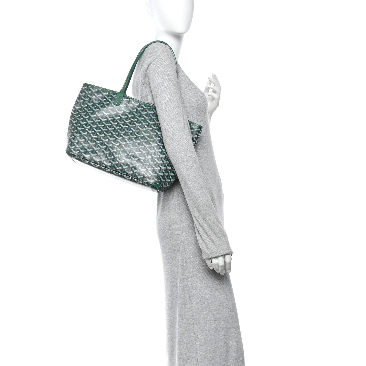 Goyard Goyardine Artois PM Green 2 of 12