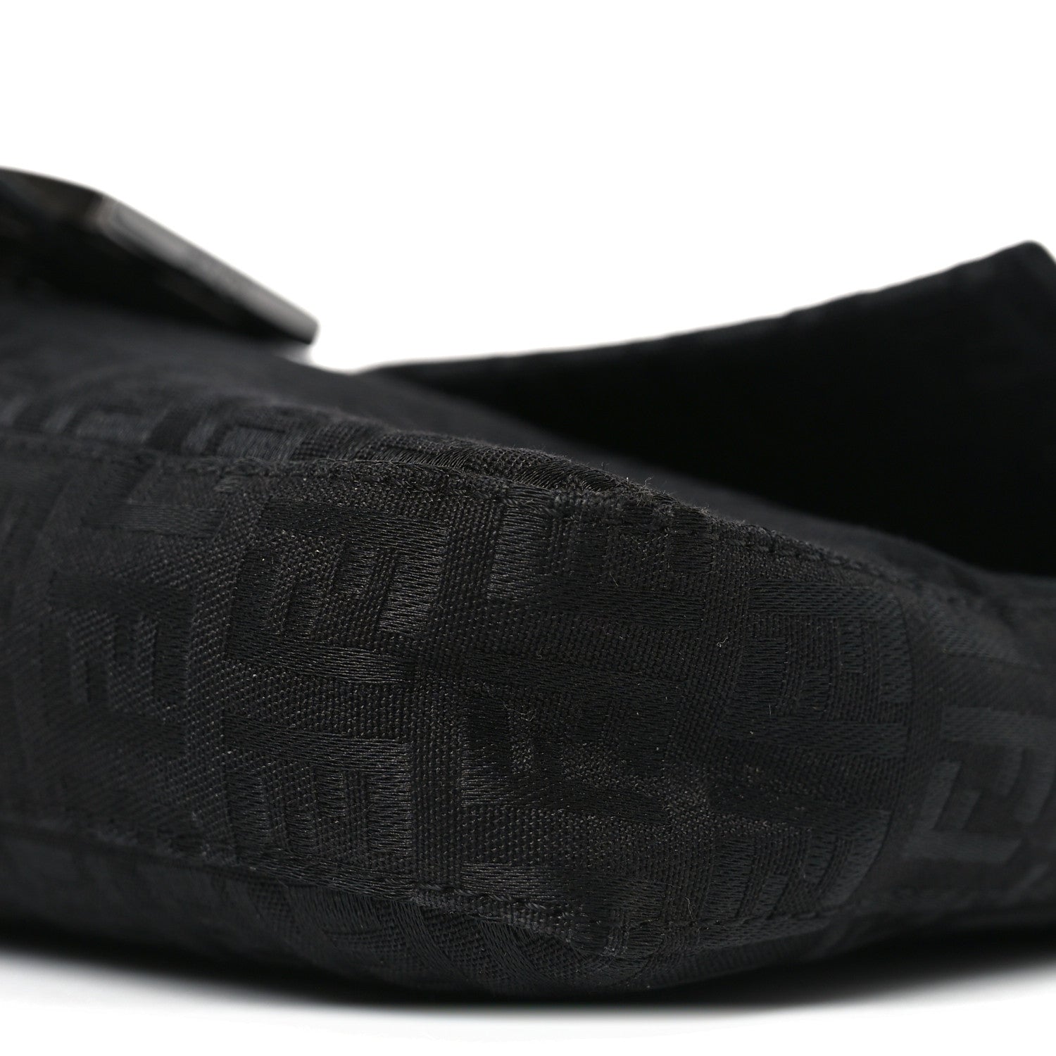 Fendi Zucchino Baguette Black 10 of 10