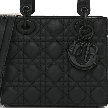 Christian Dior Ultra Matte Calfskin Cannage Small My ABCDior Lady Dior Black 8 of 10