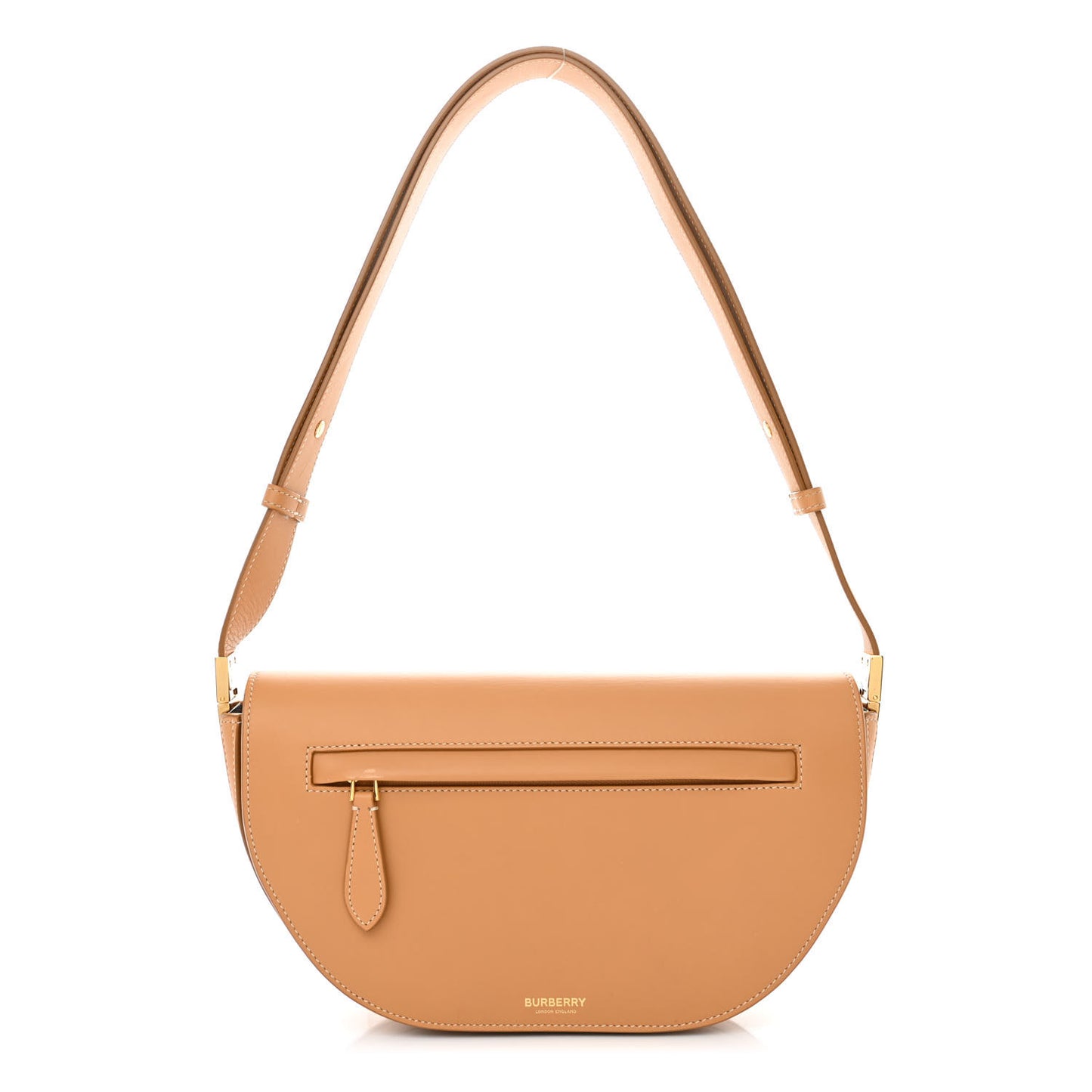Calfskin Small Olympia Shoulder Bag Warm Sand