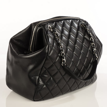 Chanel Caviar Quilted Timeless Shoulder Bag Black 3 of 7