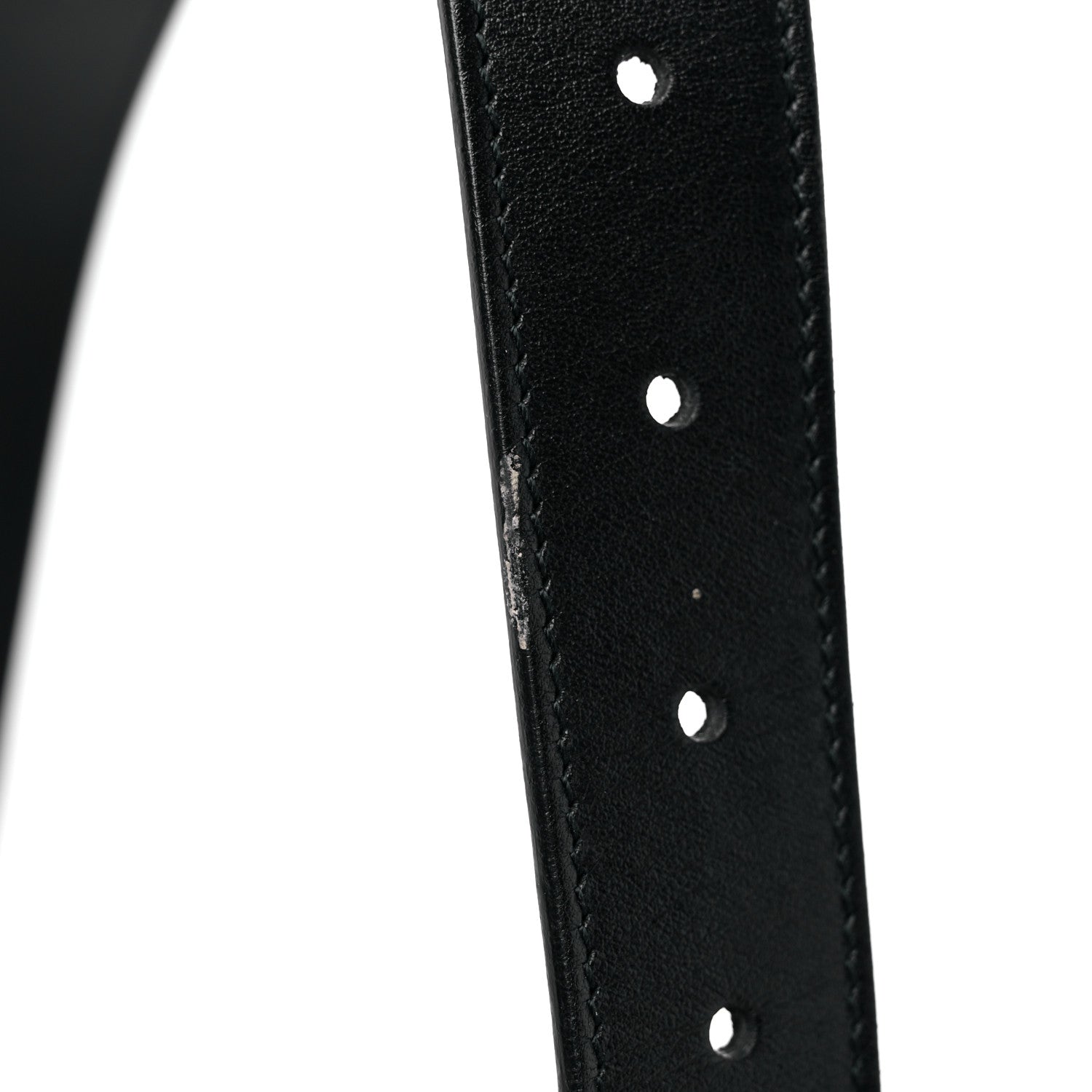 Gucci Calfskin Matelasse Mens GG Marmont Belt Bag 80 32 Black 16 of 18