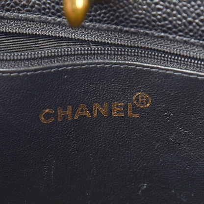 Chanel Caviar Quilted Small Tote Black 6 of 14