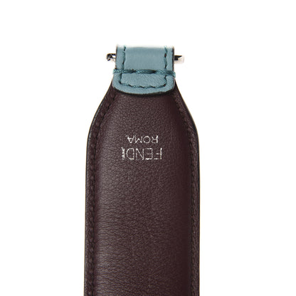 Fendi Vitello Dolce Plexiglass Bi-Color Studded Strap You Lagun Bordeaux Multicolor 3 of 3
