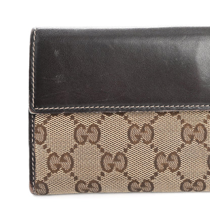 Gucci Monogram Heart Continental Wallet Dark Brown 8 of 12