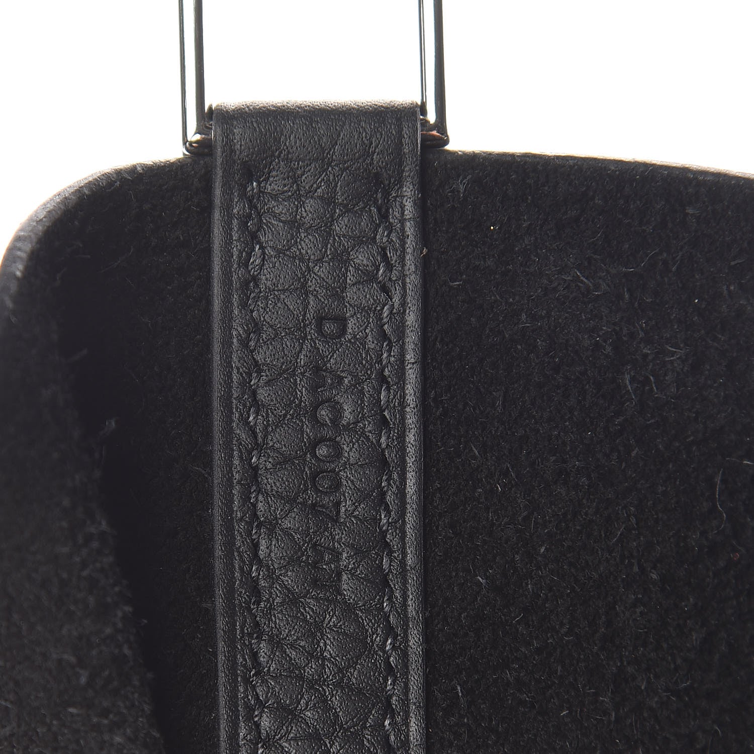 Hermes Taurillon Clemence Picotin Lock 22 MM Black 7 of 10