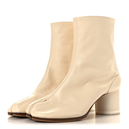 Maison Margiela Nappa Tabi Ankle 80mm Boots 37 White 4 of 9