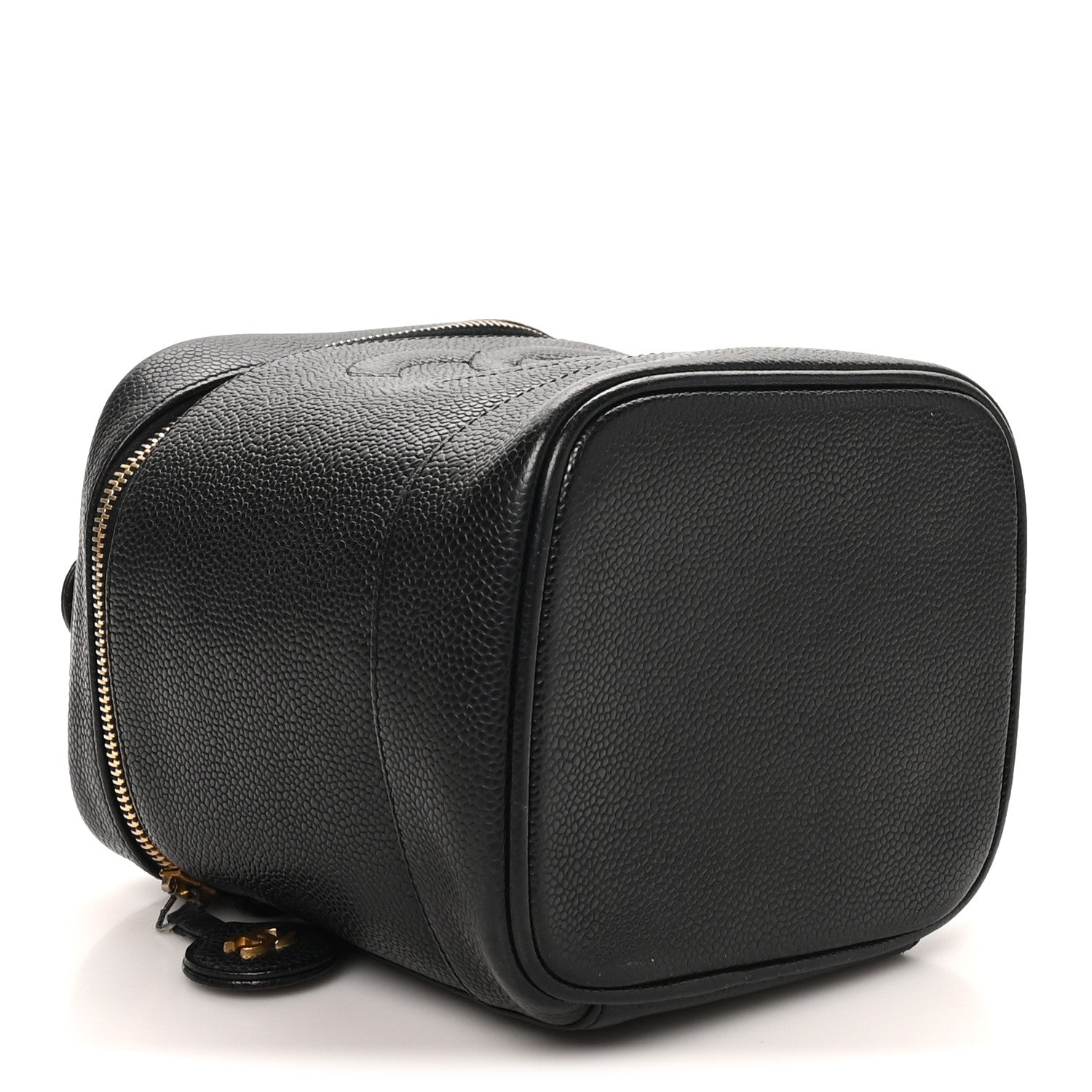 Chanel Caviar Vanity Cosmetic Case Black 4 of 8