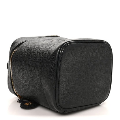 Chanel Caviar Vanity Cosmetic Case Black 4 of 8