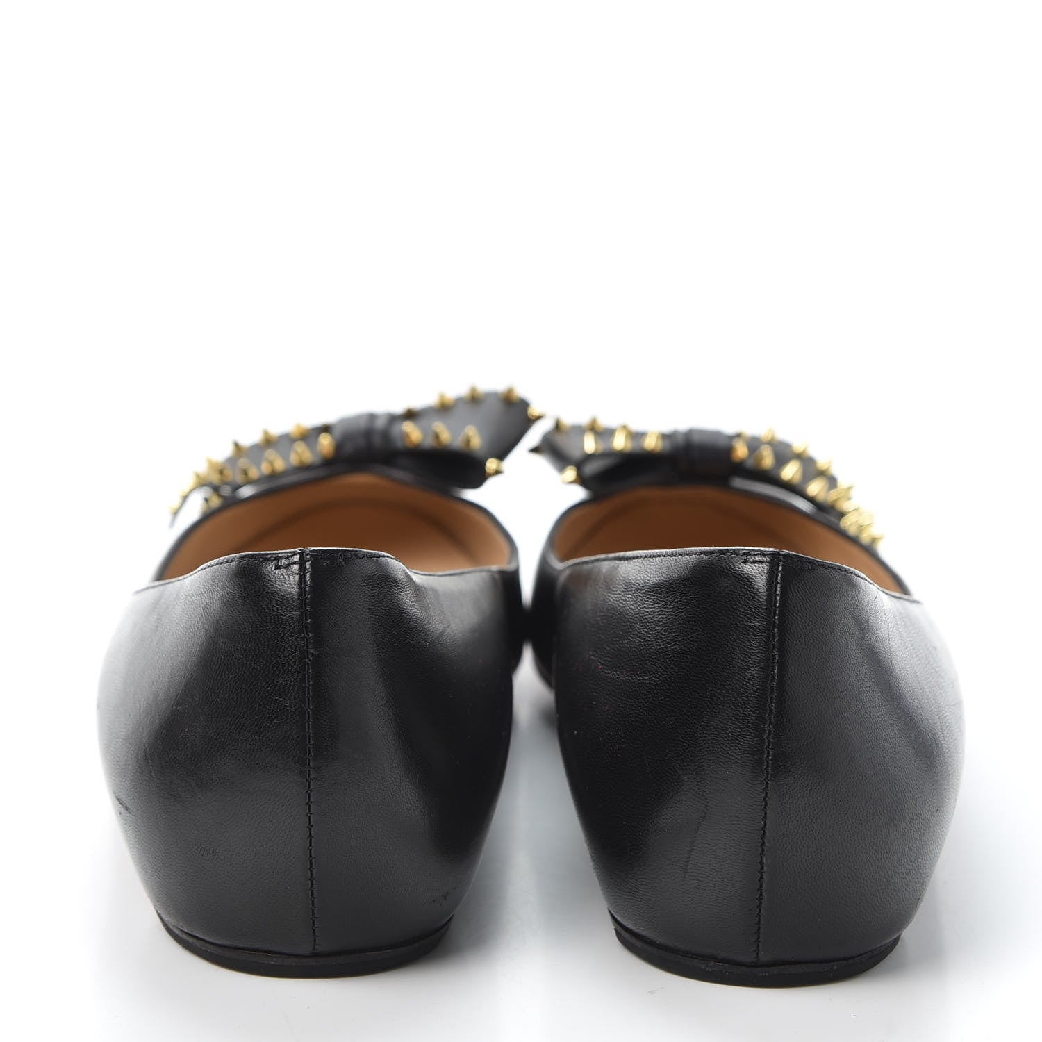 Christian Louboutin Nappa Ballalarina Flats 38 Black 7 of 10