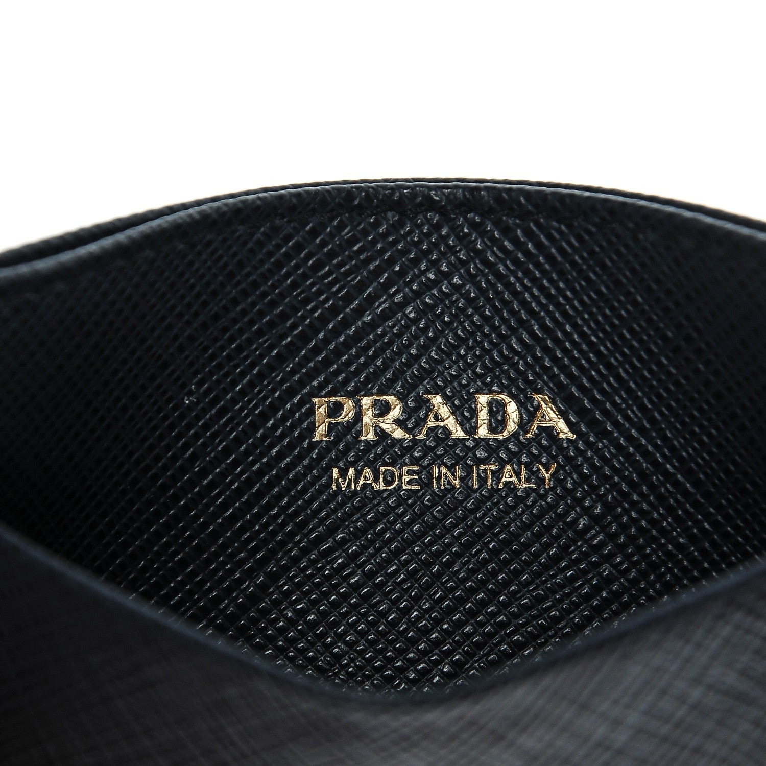 Prada Saffiano Greche Card Holder Baltico Rosso 6 of 6