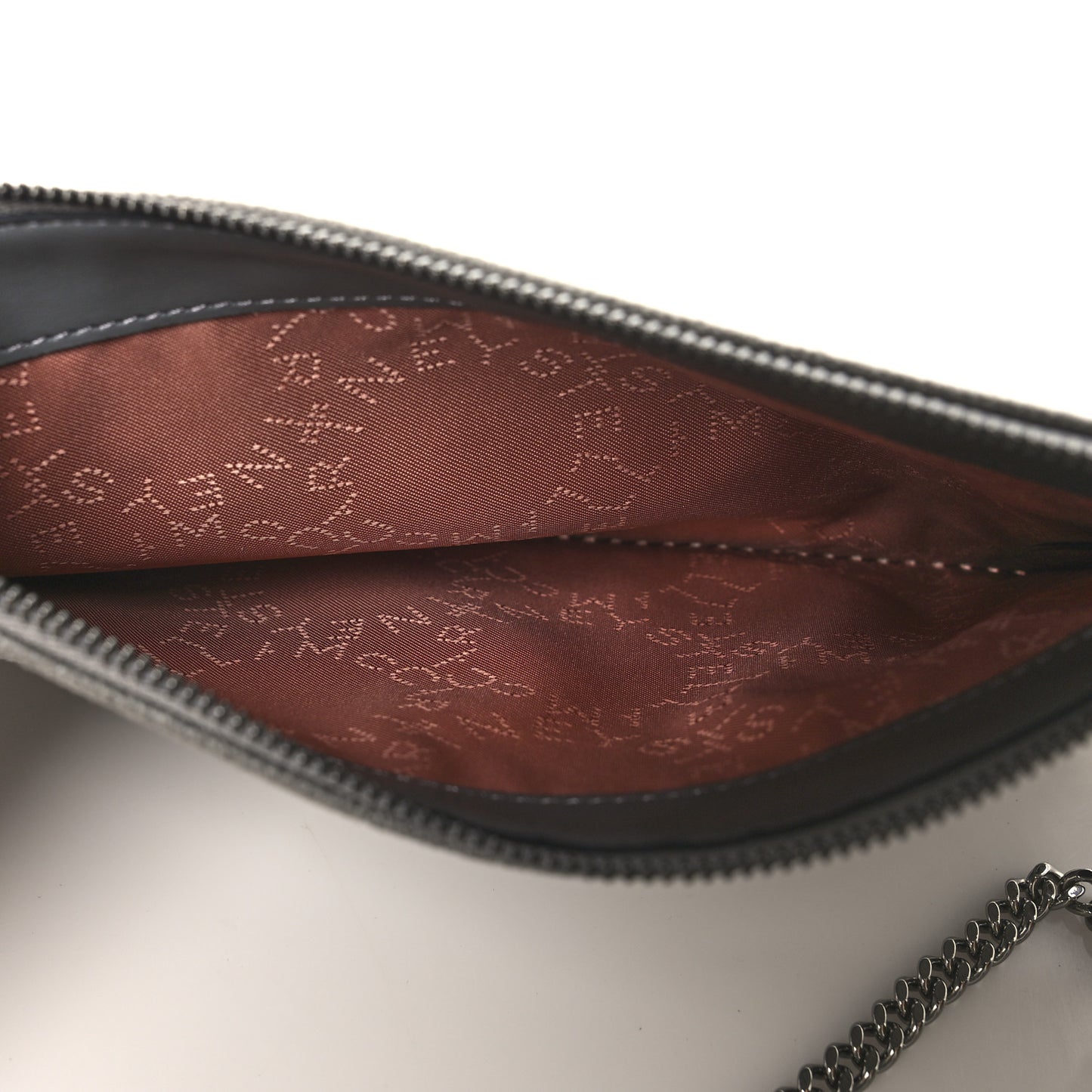 Shaggy Deer Falabella Clutch Grey