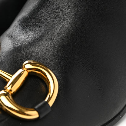 Gucci Nappa Charlotte Horsebit 55mm Ankle Boots 35.5 Black 9 of 17