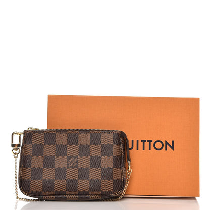 Louis Vuitton Damier Ebene Mini Pochette Accessories 8 of 8