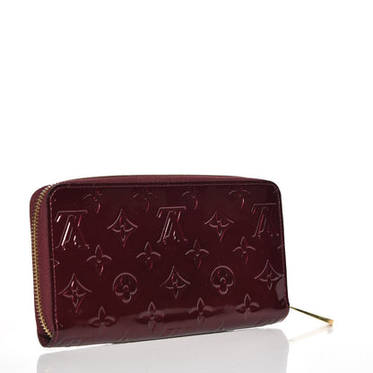 Louis Vuitton Vernis Zippy Wallet Rouge Fauviste 3 of 7