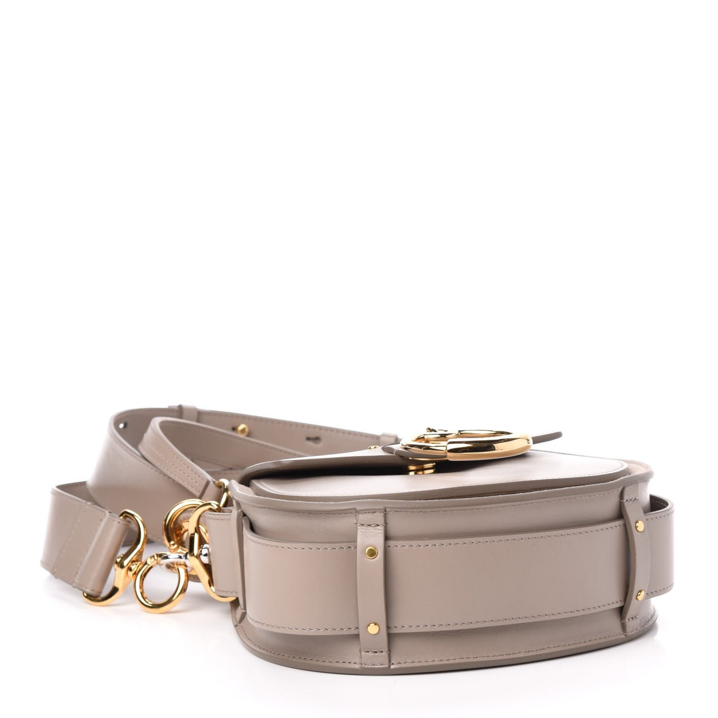 Calfskin Small Tess Bag Motty Grey