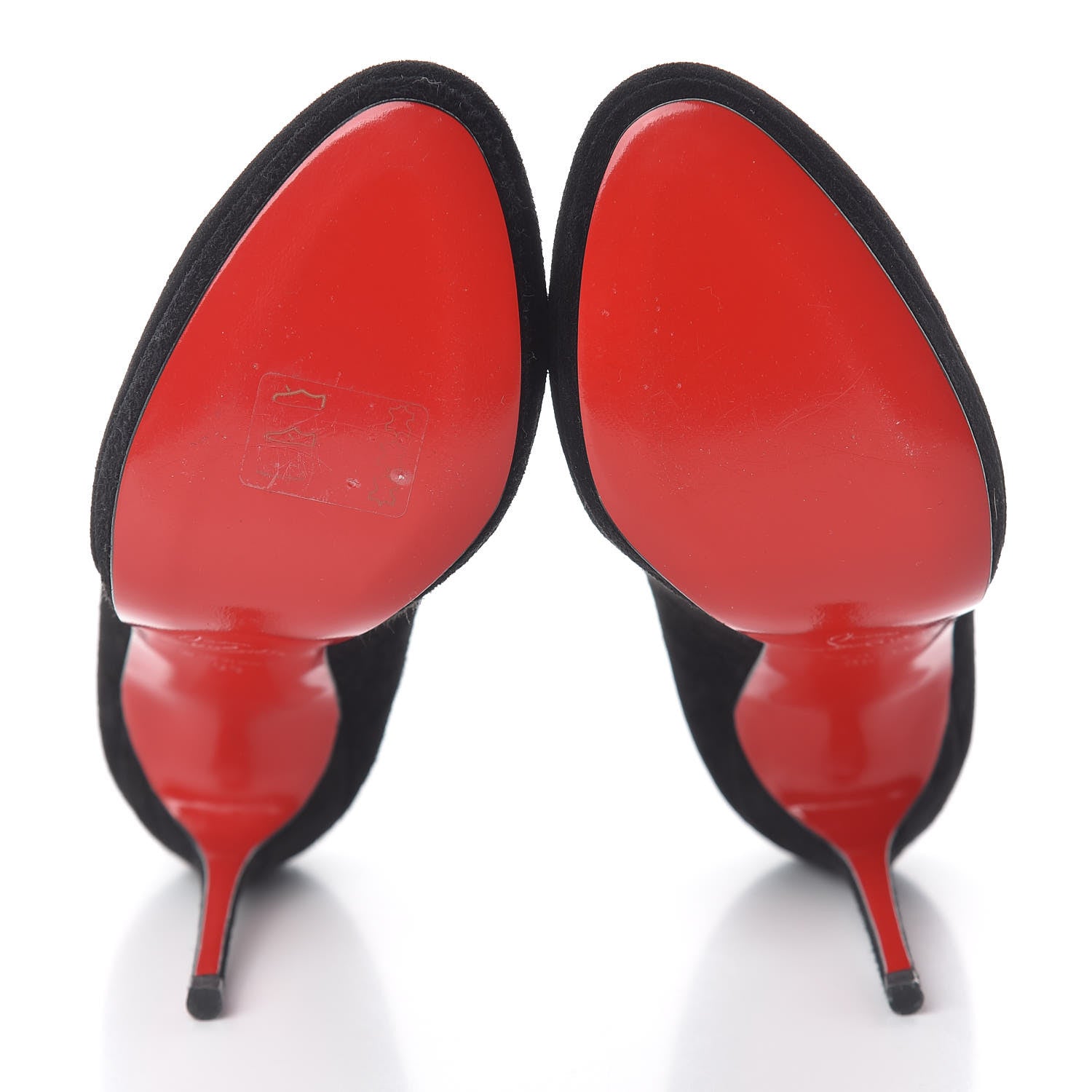 Christian Louboutin Suede Filo 120 Pumps 35 Black 7 of 17